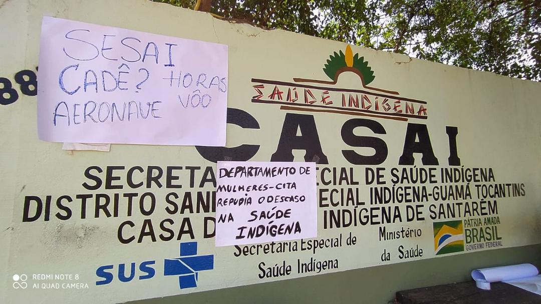 Carta/Manifesto do Povo Kumaruara por morte de indígena por falta de atendimento